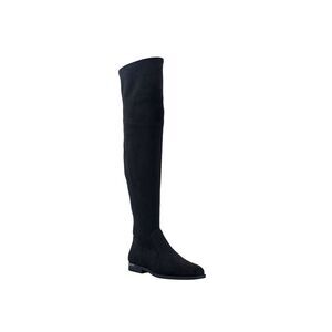MARC FISHER Womens Black Stretch Renn Round Toe Block Heel Heeled Boots 6.5 M